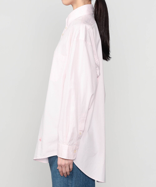 BROOKS BROTHERS（ブルックスブラザーズ）の「Brooks Brothers |〈別注〉ピンポイントオックスフォード ポロカラーボタンダウンシャツ WOMEN（シャツ/ブラウス・レディース・ピンク・S/M）」の11枚目の写真