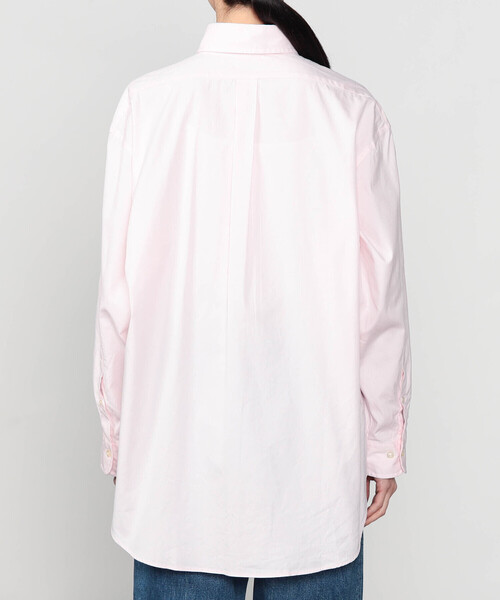 BROOKS BROTHERS（ブルックスブラザーズ）の「Brooks Brothers |〈別注〉ピンポイントオックスフォード ポロカラーボタンダウンシャツ WOMEN（シャツ/ブラウス・レディース・ピンク・S/M）」の12枚目の写真