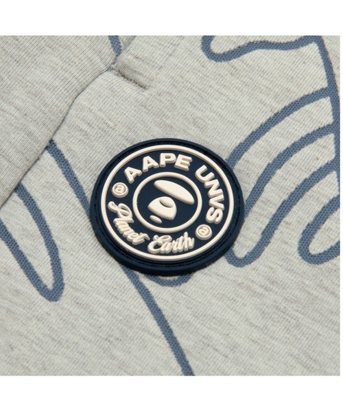 AAPE BY A BATHING APE（エーエイプバイアベイシングエイプ）の「AAPE MAIN SWEAT SHORTS(Camouflage)（スウェットパンツ・メンズ・オフホワイト・MEDIUM/SMALL/X-LARGE/XX-LARGE/LARGE）」の3枚目の写真