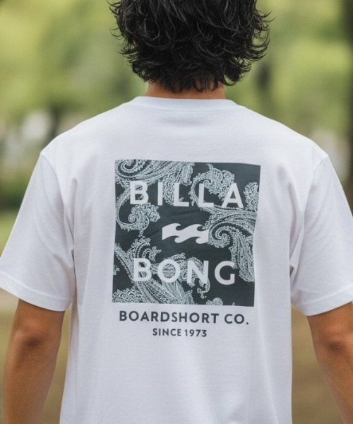 BILLABONG(ビラボン)の「BILLABONG メンズ SQUARE Tシャツ 【2026年春夏モデル】(Tシャツ/カットソー・メンズ・ブルー系その他/ブラック/ホワイト・X-LARGE/LARGE/MEDIUM/SMALL)」の2枚目の写真