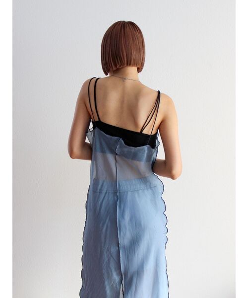 Ungrid（アングリッド）の「ダブルストラップブラトップ（キャミソール・レディース・ブラック/アイボリー・FREE）」の11枚目の写真