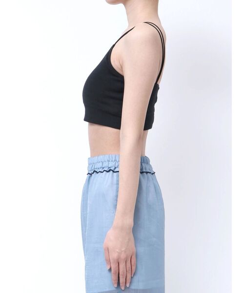 Ungrid（アングリッド）の「ダブルストラップブラトップ（キャミソール・レディース・ブラック/アイボリー・FREE）」の7枚目の写真