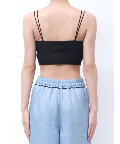 Ungrid（アングリッド）の「ダブルストラップブラトップ（キャミソール・レディース・ブラック/アイボリー・FREE）」の6枚目の写真