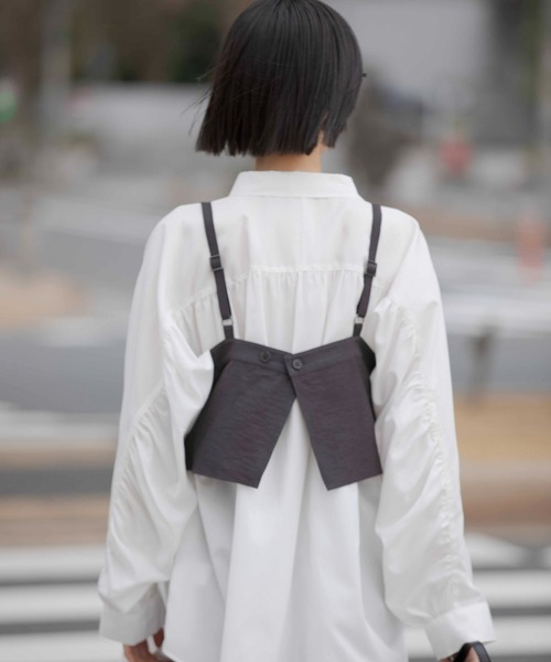 LEPSIM（レプシィム）の「《オフィスライン》ビスチェ　645359（キャミソール・レディース・ベージュ/グレー/チャコールグレー・FREE）」の17枚目の写真