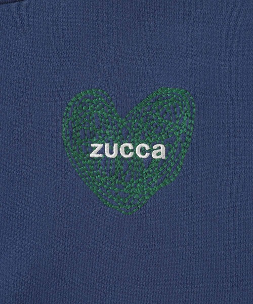 ZUCCa(ズッカ)の「HEART LOGO SWEATSHIRT(ワンピース・レディース・ブラック/グレー/ブルー・M size)」の4枚目の写真