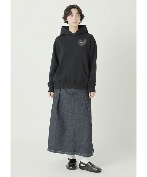 ZUCCa(ズッカ)の「HEART LOGO SWEATSHIRT(ワンピース・レディース・ブラック/グレー/ブルー・M size)」の16枚目の写真