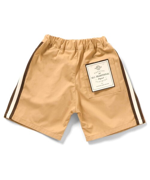 apres les cours（アプレレクール）の「アソートタックショートパンツ（その他パンツ・キッズ・グレー/ベージュ/チャコール/インディゴブルー・90/100/110/120/130/80）」の6枚目の写真