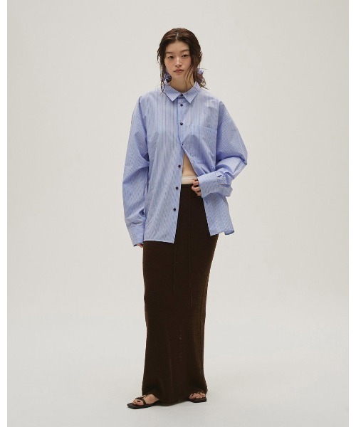 TODAYFUL（トゥデイフル）の「TODAYFUL Miniboucle Knit Skirt（スカート・レディース・ダークブラウン/ダークグレー・36/38）」の5枚目の写真