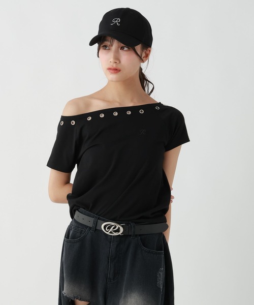 repipi armario（レピピ アルマリオ）の「ラインストーンキャップ（キャップ・キッズ・オフホワイト/ブラック・FREE）」の20枚目の写真