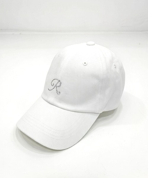 repipi armario（レピピ アルマリオ）の「ラインストーンキャップ（キャップ・キッズ・オフホワイト/ブラック・FREE）」の6枚目の写真