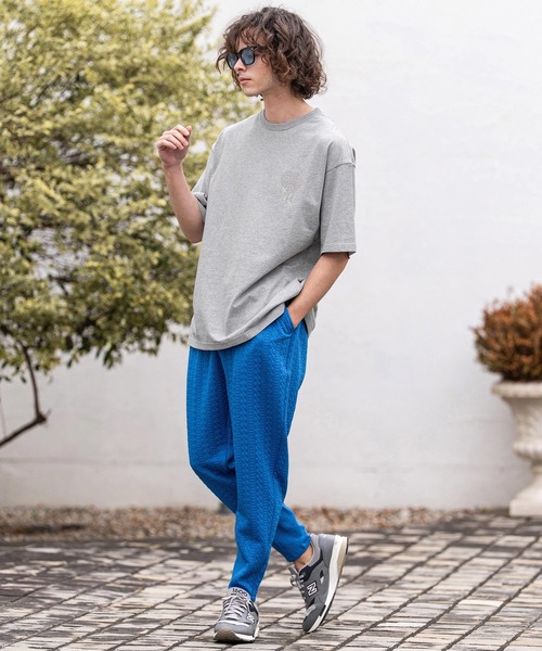 CAMBIO(カンビオ)の「mt10414- ビッグシルエットプリントT(Reopard Heart) Tシャツ(2601127MCB)(Tシャツ/カットソー・メンズ・ブラック/ホワイト/ミックスグレー・S/XL/L/M)」の19枚目の写真