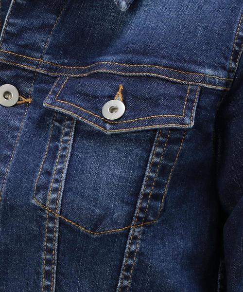 green label relaxing（グリーンレーベルリラクシング）の「◆CB C Gジャン◆（デニムジャケット・レディース・ネイビー/ロイヤルブルー/コバルトブルー・38/40/42/36）」の11枚目の写真