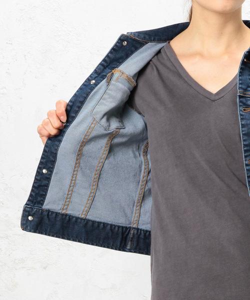 green label relaxing（グリーンレーベルリラクシング）の「◆CB C Gジャン◆（デニムジャケット・レディース・ネイビー/ロイヤルブルー/コバルトブルー・38/40/42/36）」の17枚目の写真