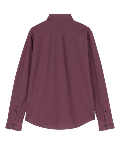 TOKYO SHIRTS（トウキョウシャツ）の「ボタンダウン 長袖 ストレッチカジュアルシャツ（シャツ/ブラウス・メンズ・エンジ・S/L）」の2枚目の写真