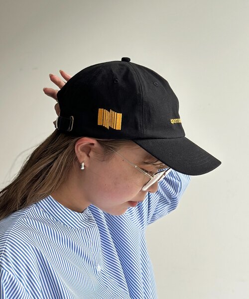 CPCM(シーピーシーエム)の「CPCMロゴキャップ(キャップ・メンズ・ブラック/ネイビー/オレンジ・FREE)」の7枚目の写真