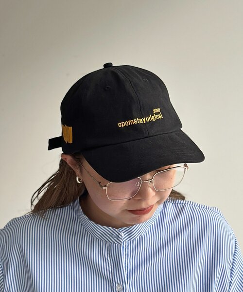 CPCM(シーピーシーエム)の「CPCMロゴキャップ(キャップ・メンズ・ブラック/ネイビー/オレンジ・FREE)」の8枚目の写真