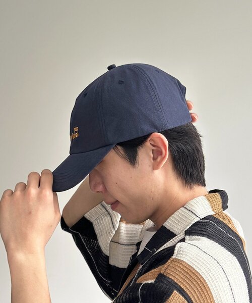 CPCM(シーピーシーエム)の「CPCMロゴキャップ(キャップ・メンズ・ブラック/ネイビー/オレンジ・FREE)」の15枚目の写真