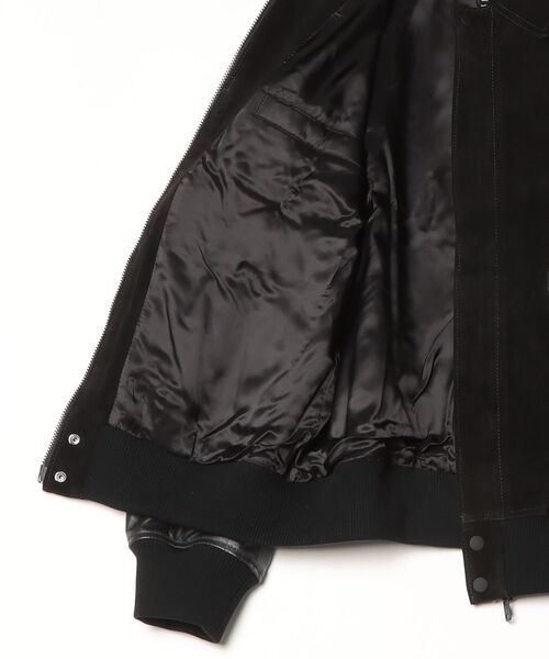 Y-3 MERCEDES - AMG PETRONAS FORMULA 1 TEAM LEATHER RACING JKT