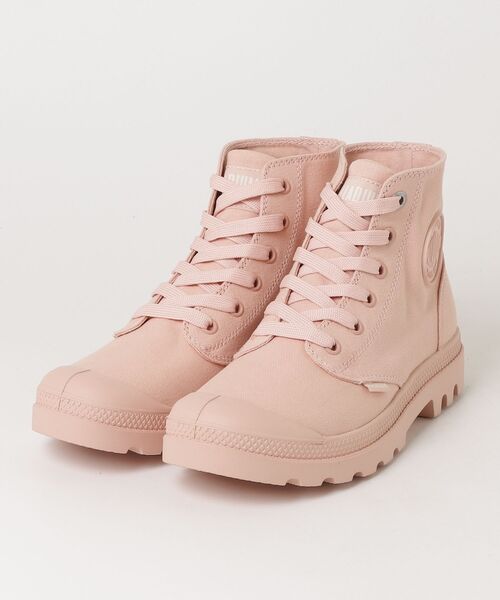 PALLADIUM(パラディウム)の「MONO CHROME ユニセックス スニーカー(スニーカー・レディース・イエロー系その他/ピンク・25.5cm/25cm/24.5cm/24cm/23.5cm/29cm/28cm/27cm/26.5cm/26cm/23cm/27.5cm)」の3枚目の写真