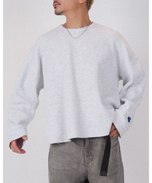 #Re:room | ダメージワッフルロングスリーブ(Tシャツ/カットソー)