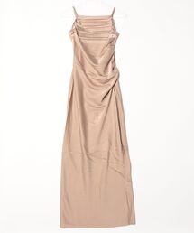 FUNALIVE | MINIMUS ストレッチサテンギャザーキャミソールドレス2(ワンピース)