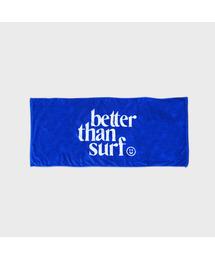 BETTER THAN SURF（ベターザンサーフ）の「BETTER THAN SURF LOGO BEACH TOWEL（タオル）」