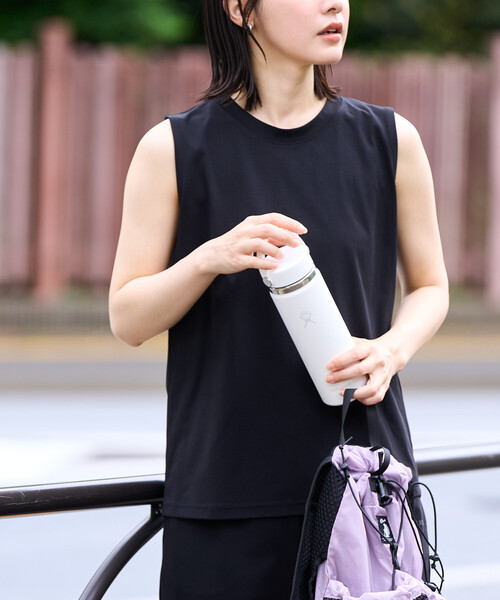 HYDRO FLASK(ハイドロフラスク)の「Hydro Flask/ハイドロフラスク 20OZ WIDE MOUTH(水筒・メンズ・ピンク系その他/パープル/ネイビー/オリーブ/ホワイト/ライトグレー/ブラック/ピンク/ブルーグリーン/ベージュ・ONE SIZE)」の20枚目の写真