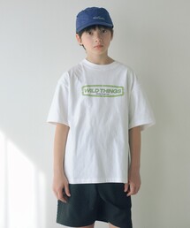 green label relaxing | 【別注】<WILD THINGS> ロゴ ショートスリーブ Tシャツ / キッズ 140cm-160cm(Tシャツ/カットソー)