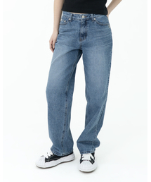 PHOS333（フォースサンサンサン）の「W Loose Fit Denim Pants/Indigo Blue（デニムパンツ）」