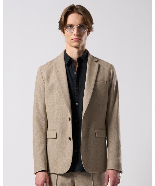 wjk(ダヴルジェイケイ)の「comfort tailored jacket(テーラードジャケット・メンズ・ブラック/ベージュ/ネイビー・SMALL/MEDIUM/LARGE/X-LARGE)」の6枚目の写真