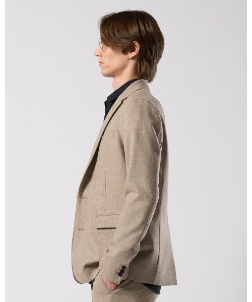 wjk(ダヴルジェイケイ)の「comfort tailored jacket(テーラードジャケット・メンズ・ブラック/ベージュ/ネイビー・SMALL/MEDIUM/LARGE/X-LARGE)」の7枚目の写真