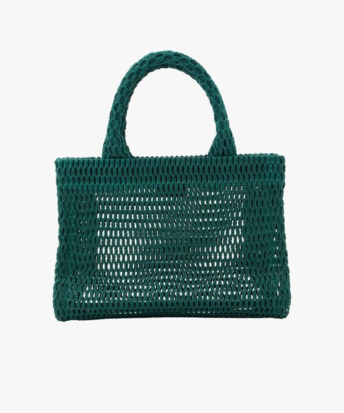WIDE BAG Lサイズ GREEN APERTY メッシュバッグつき ナイロン メッシュ スモール トートバッグ ABX03-01（トートバッグ