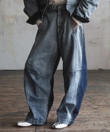 Nomat（ノマット）の「【Nomat】Two-tone Denim Back Adjust PT（デニムパンツ）」