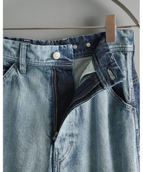 CONZ(コンズ)の「【Nomat】Two-tone Denim Back Adjust PT(デニムパンツ・メンズ・インディゴブルー・2/3)」の11枚目の写真