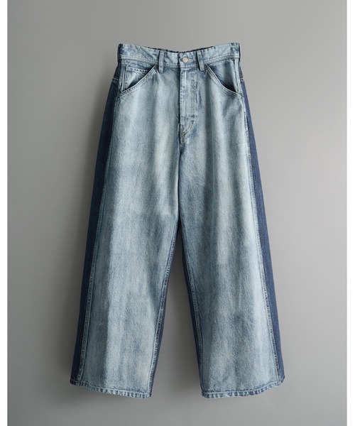 CONZ(コンズ)の「【Nomat】Two-tone Denim Back Adjust PT(デニムパンツ・メンズ・インディゴブルー・2/3)」の13枚目の写真