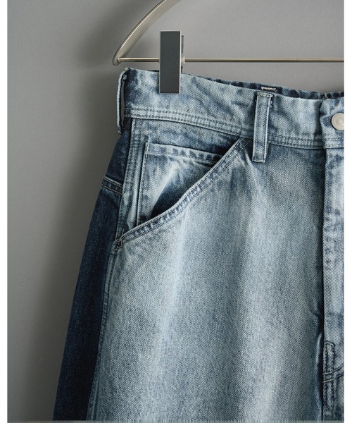 CONZ(コンズ)の「【Nomat】Two-tone Denim Back Adjust PT(デニムパンツ・メンズ・インディゴブルー・2/3)」の6枚目の写真
