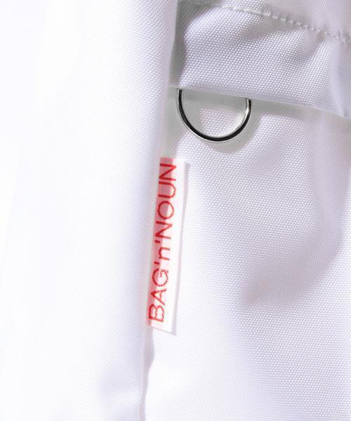 BEAMS BOY（ビームスボーイ）の「BAG’n’NOUN / TOOLBAG NYLON CLASSIC（トートバッグ・レディース・ホワイト/ダークグリーン・ONE SIZE）」の8枚目の写真