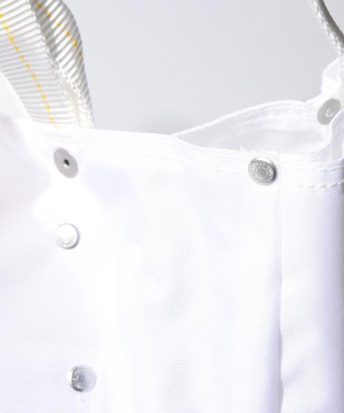 BEAMS BOY（ビームスボーイ）の「BAG’n’NOUN / TOOLBAG NYLON CLASSIC（トートバッグ・レディース・ホワイト/ダークグリーン・ONE SIZE）」の9枚目の写真