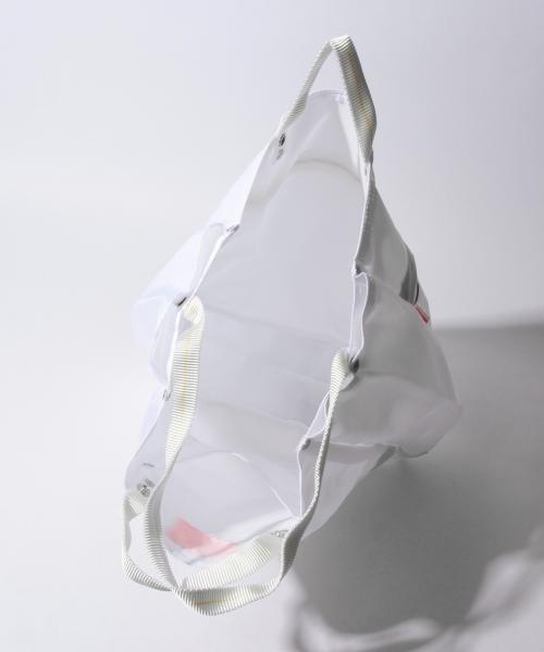 BEAMS BOY（ビームスボーイ）の「BAG’n’NOUN / TOOLBAG NYLON CLASSIC（トートバッグ・レディース・ホワイト/ダークグリーン・ONE SIZE）」の10枚目の写真