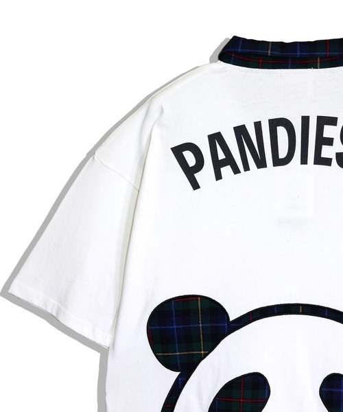 PANDIESTA（パンディエスタ）の「アイコンパンダネクタイ付きTシャツ(M2)（Tシャツ/カットソー・メンズ・ブラック/ホワイト/チャコール・XL/L/M）」の20枚目の写真