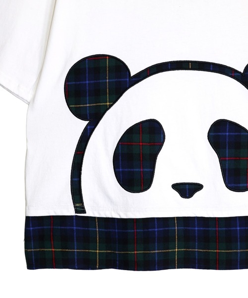 PANDIESTA（パンディエスタ）の「アイコンパンダネクタイ付きTシャツ(M2)（Tシャツ/カットソー・メンズ・ブラック/ホワイト/チャコール・XL/L/M）」の21枚目の写真