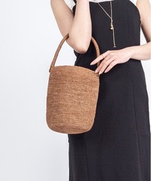 MADE IN MADA（メイドインマダ）の「【MADE IN MADA /メイドインマダ】かごバッグ　ラフィア　バケツバッグ トートバッグ ハンドバッグ（かごバッグ）」
