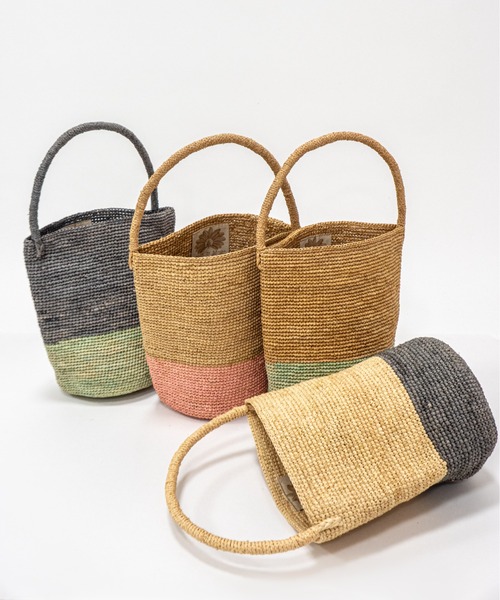 ゆ*す様 新品タグなし　MADE IN MADA メイドインマダ　かごバッグ ラ MADE IN MADA（メイドインマダ） かごバッグ カゴバッグ 「MADE IN