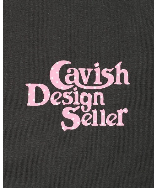 Cavish(カビシ)の「CAVISH/スターロゴTシャツ(Tシャツ/カットソー・レディース・ネイビー/ホワイト/チャコールグレー・FREE)」の21枚目の写真