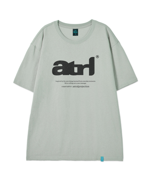 ASTRAL PROJECTION（アストラルプロジェクション）の「[ATRL]コットンルーズフィット半袖Tシャツ_ホワイト（Tシャツ/カットソー・メンズ・その他・XXL/XL/L/M）」の3枚目の写真