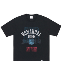 G.P PRINTED T-SHIRT - BLACK
