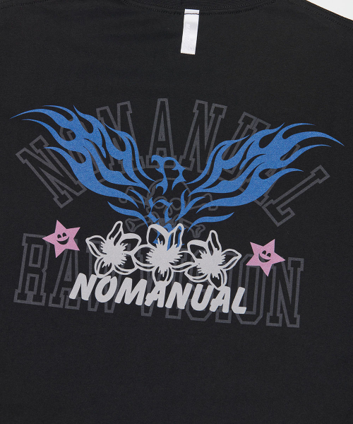 NOMANUAL(NOMANUAL)の「G.P PRINTED T-SHIRT - BLACK(Tシャツ/カットソー・レディース・その他・SMALL/MEDIUM/LARGE/X-LARGE)」の6枚目の写真