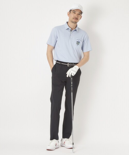 adabat(アダバット)の「ストレッチ/透け防止 UVストレッチピケパンツ(その他パンツ・メンズ・ブラック/ホワイト/サックスブルー・50/48/52/46)」の19枚目の写真