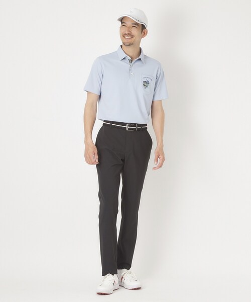 adabat(アダバット)の「ストレッチ/透け防止 UVストレッチピケパンツ(その他パンツ・メンズ・ブラック/ホワイト/サックスブルー・50/48/52/46)」の20枚目の写真