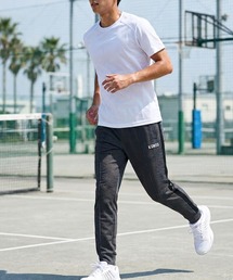 K-SWISS（ケースイス）の「【K-SWISS/ケースイス】ドライワッフル前ファスナーホッピングパンツ/テーパード ストレッチ 吸汗速乾 ウエストゴム 春夏秋（その他パンツ）」